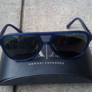 COPY - ARMANI EXCHANGE BLUE SUNGLASSES